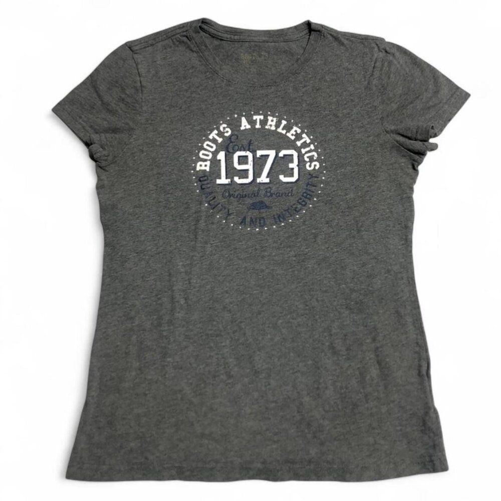 00s Roots Grey Rhinestone Tee - Picture 2 of 6